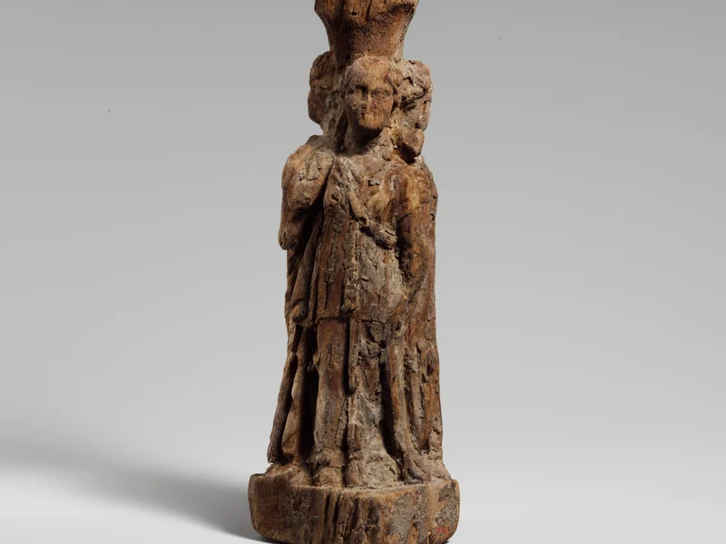 Wood statuette of Hekate, Unknown maker