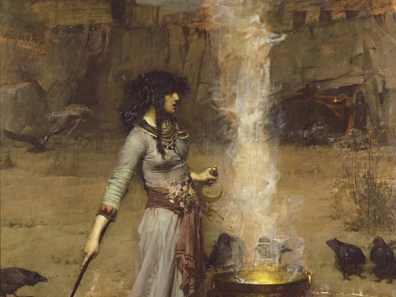 The Magic Circle, John William Waterhouse
