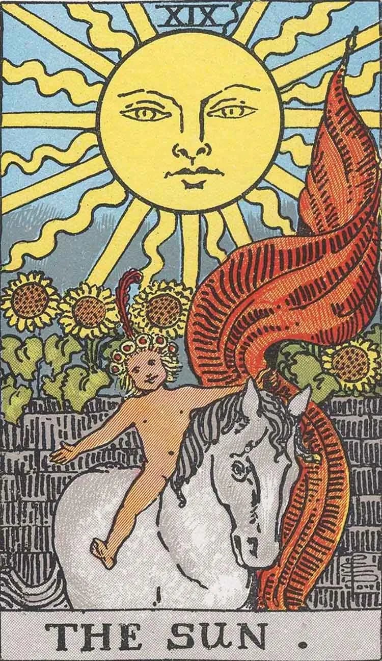 The Sun Tarot Card Meaning