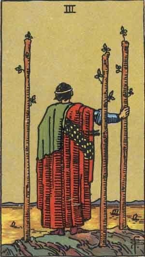 Three of Wands Tarot Card Meaning