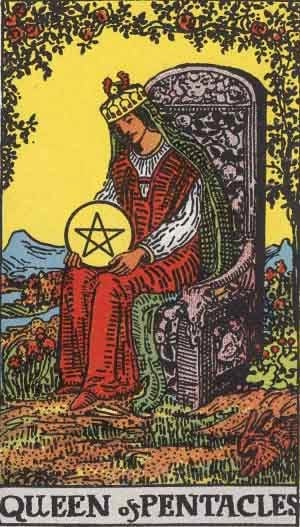 Queen of Pentacles Tarot Card Meaning