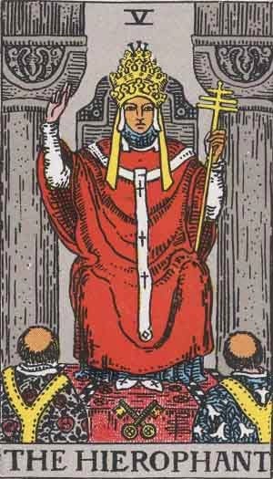 The Hierophant Tarot Card Meaning