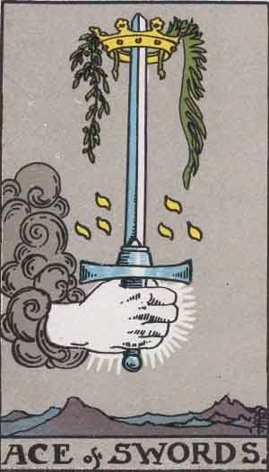 Ace of Swords Tarot Card Meaning