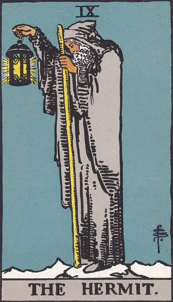The Hermit Tarot Card Meaning