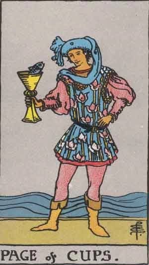 Page of Cups Tarot Card Meaning