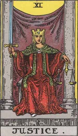 Justice Tarot Card Meaning