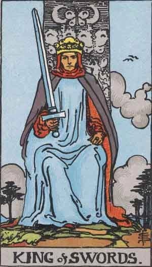 King of Swords Tarot Card Meaning