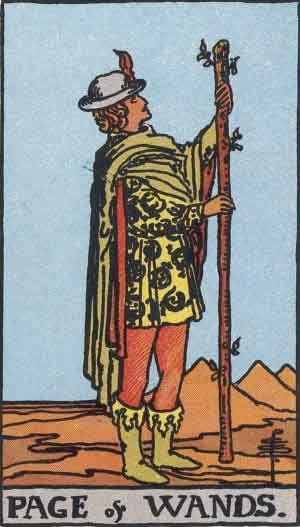 Page of Wands Tarot Card Meaning