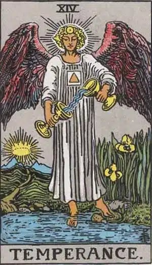Temperance Tarot Card Meaning