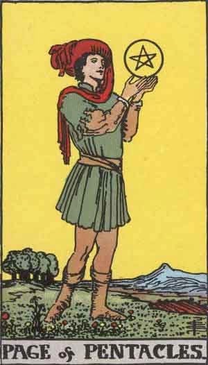 Page of Pentacles Tarot Card Meaning