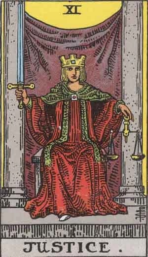 Justice Tarot Card Meaning