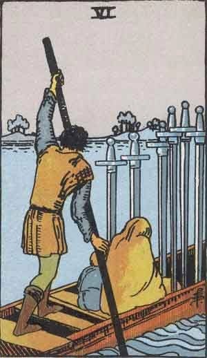 Six of Swords Tarot Card Meaning