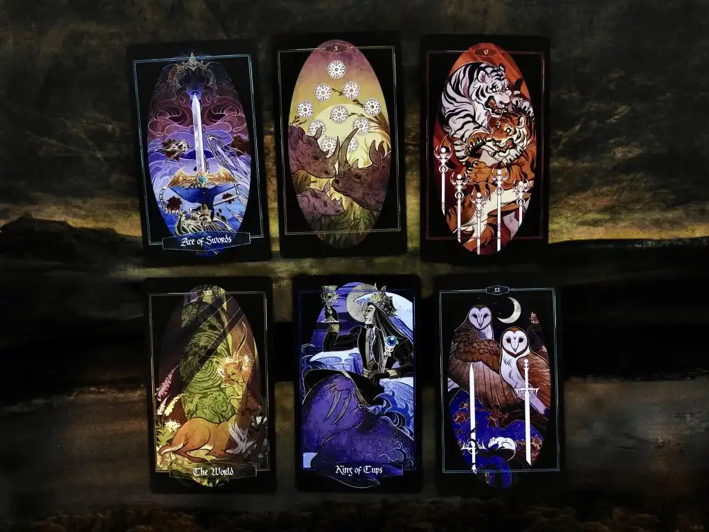 Example Cards from the Children of Litha