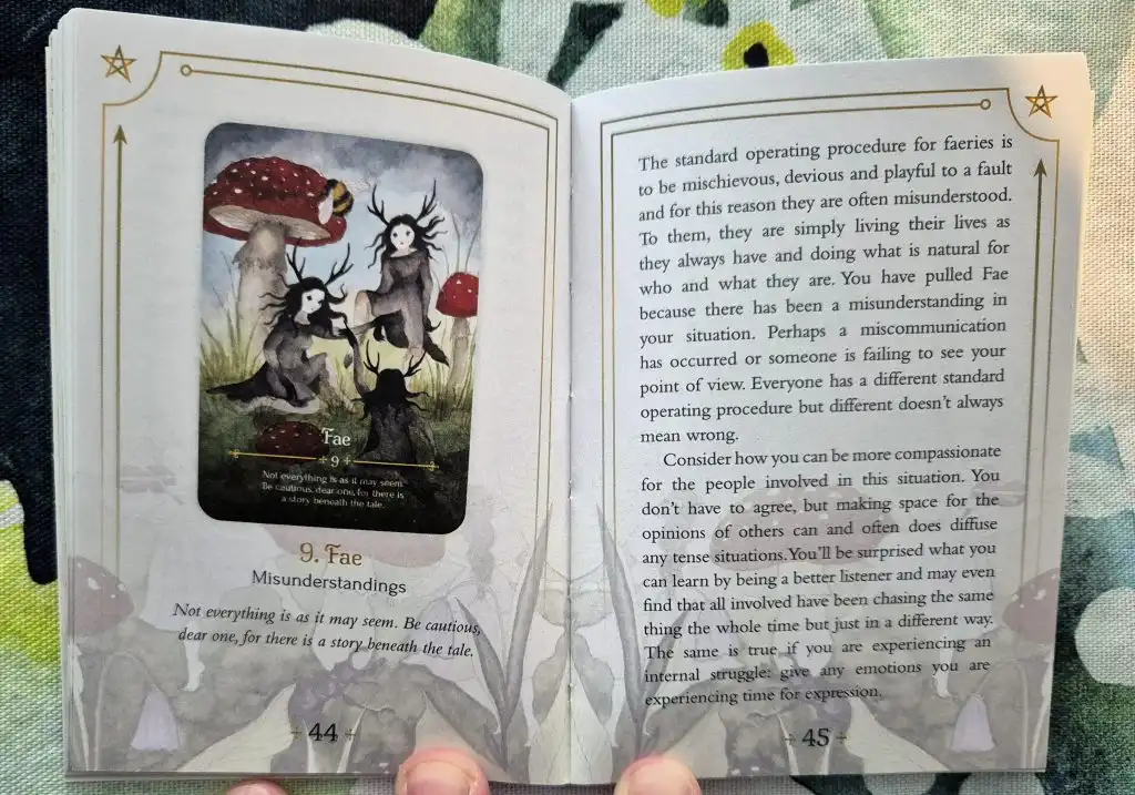 Seasons of the Witch: Beltane Oracle - Example cards