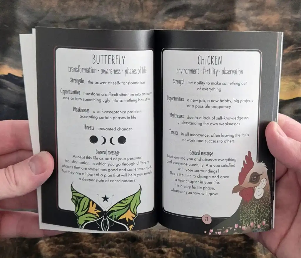 Lovely Animals Oracle Guidebook