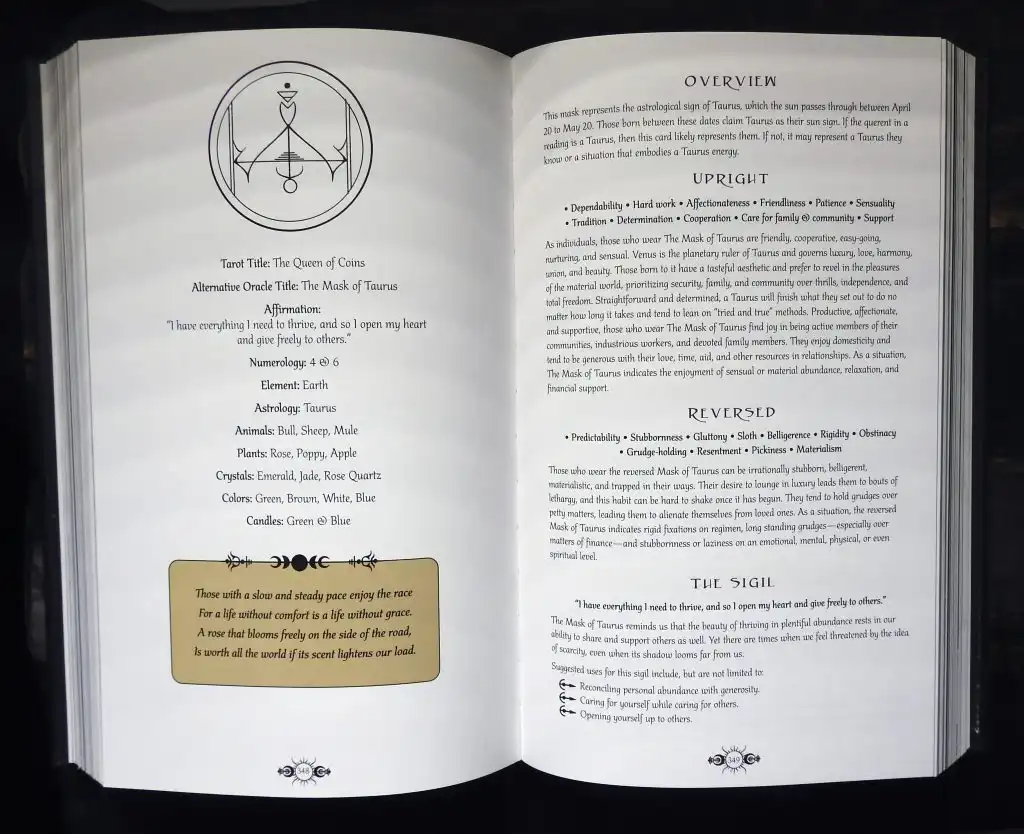 The Nameless One Tarot Guidebook