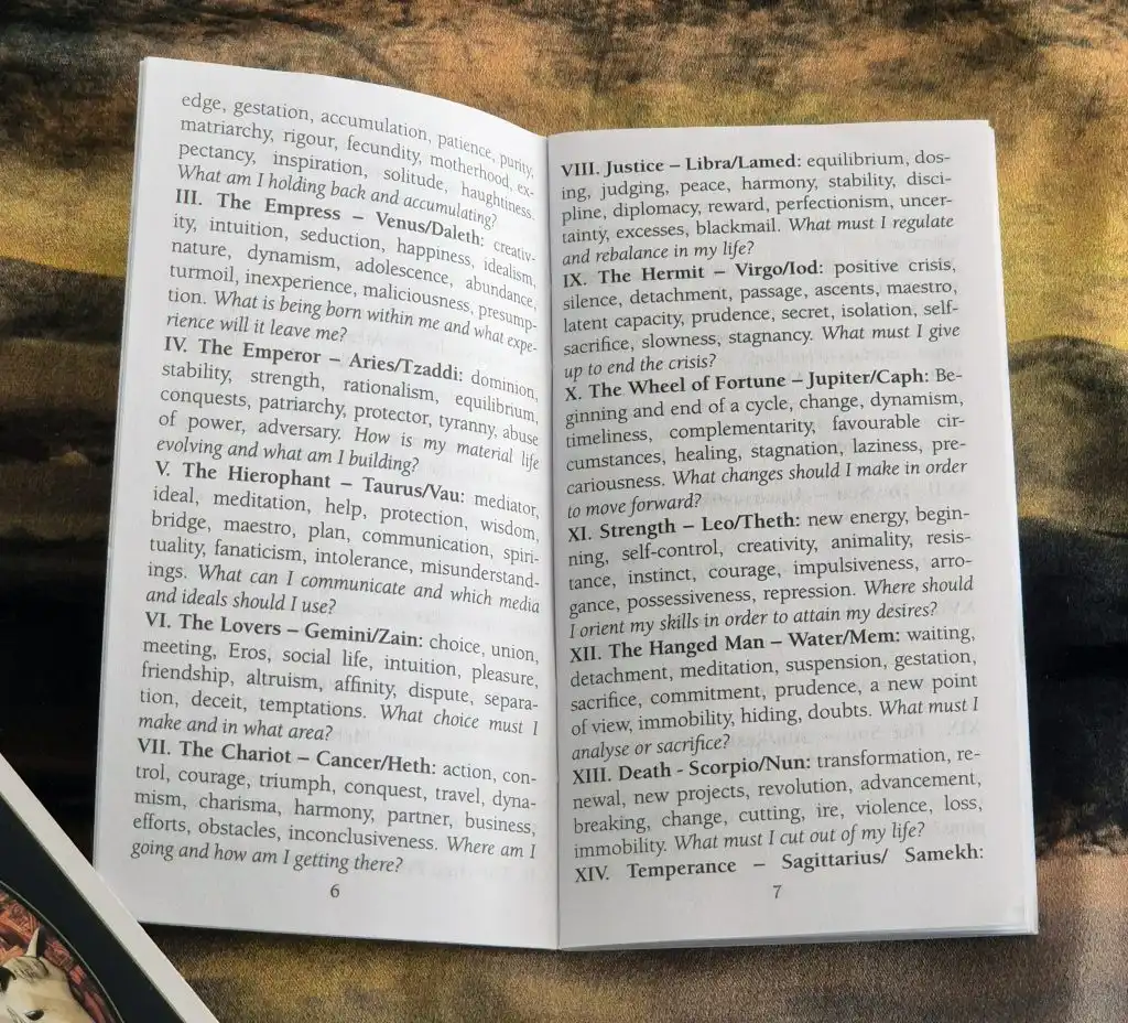 Night Sun Tarot Guidebook