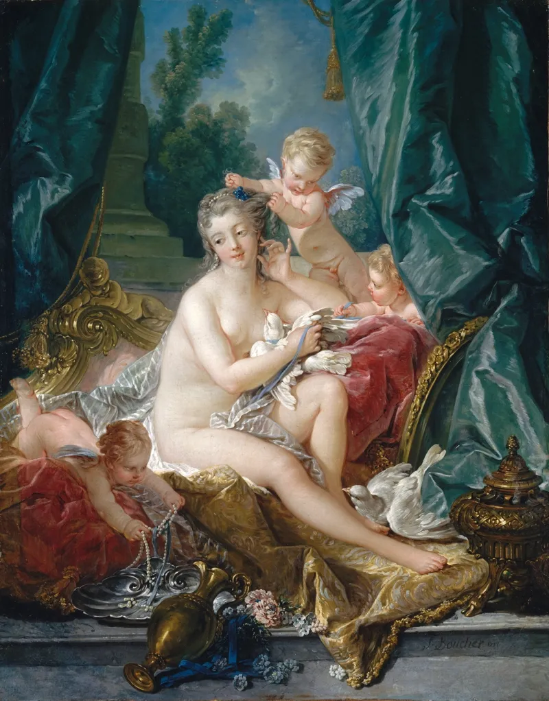 The Toilet of Venus by François Boucher, 1751