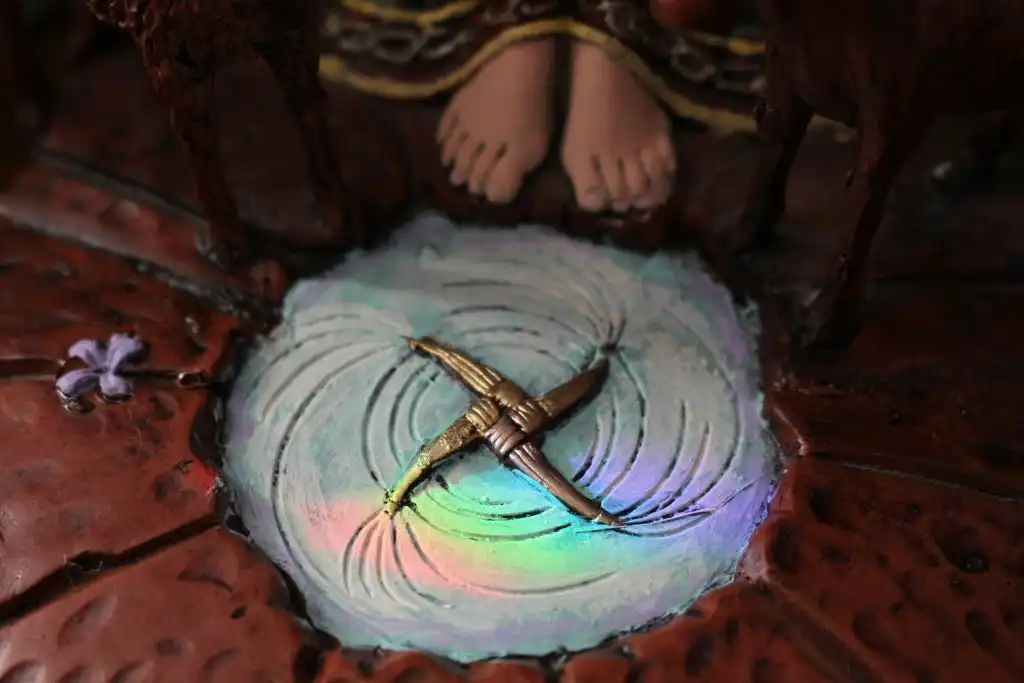 Brigid's Cross is a symbol of Imbolc