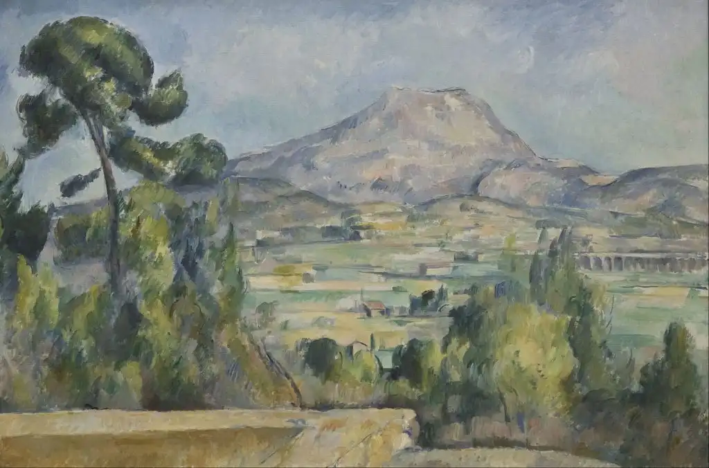 Paul Cézanne - Montagne Saint-victoire