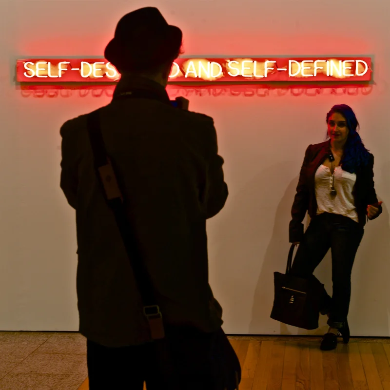 Joseph Kosuth Self-Described and Self-Defined by Joseph Kosuth, 1965