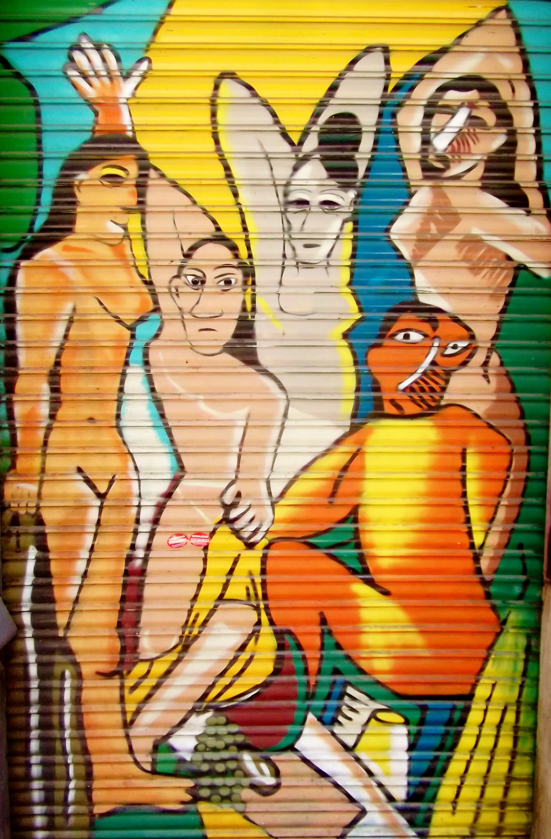 Les Demoiselles d'Avignon by Pablo Picasso, 1907