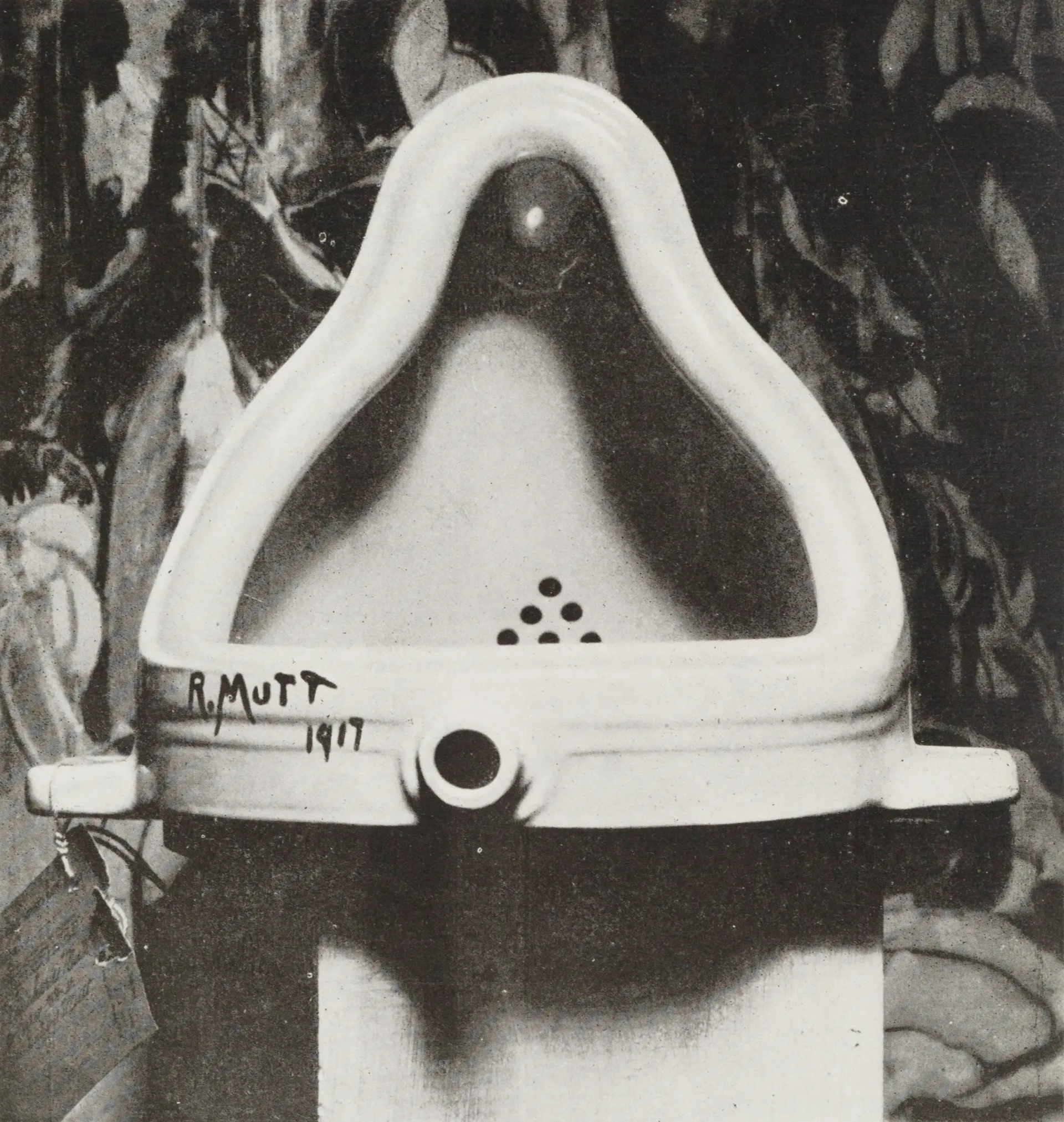 Fountain by Marcel Duchamp, 1917