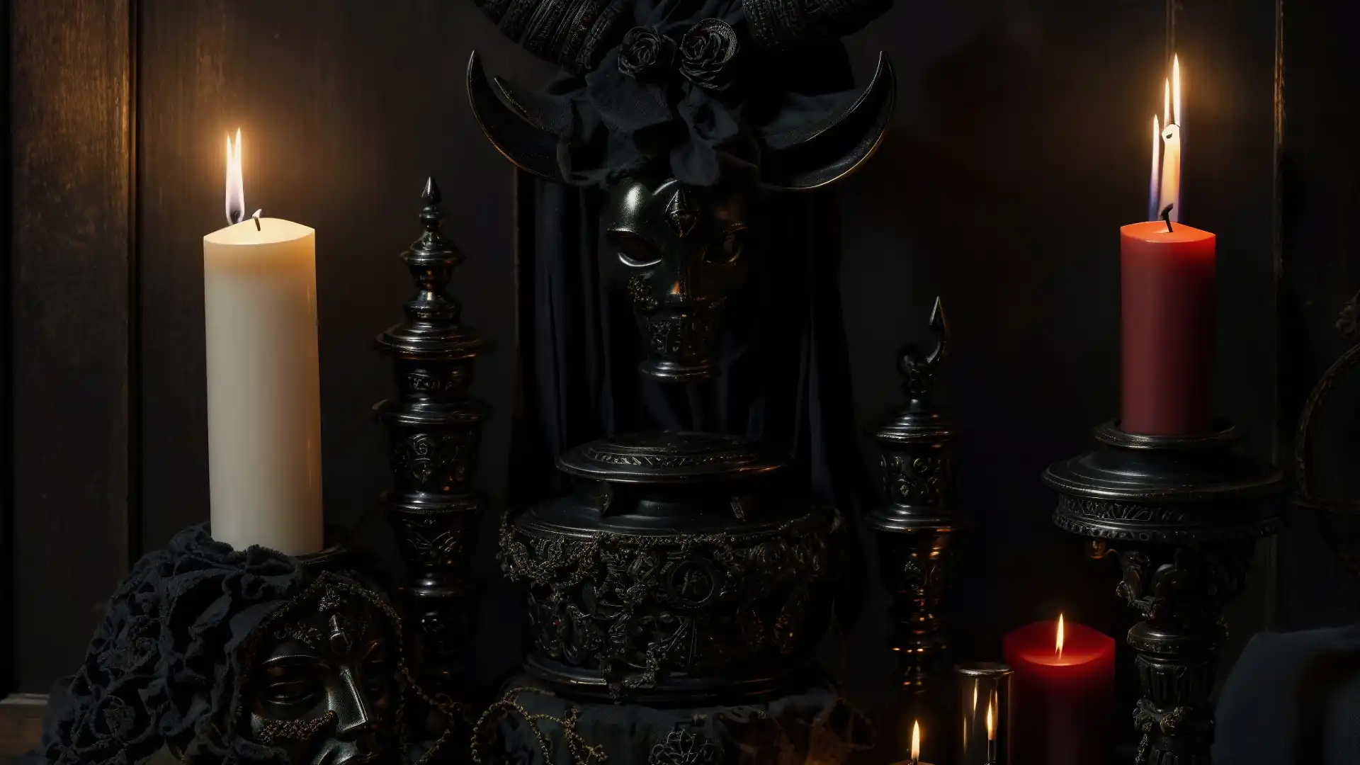 An altar isn't meant to be a static display but a working magical tool