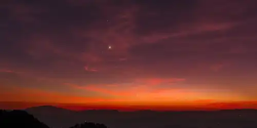 The morning star Venus as symbol of Lucifer