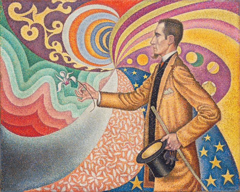 Portrait of Félix Fénéon Portrait of Félix Fénéon by Paul Signac, 1890