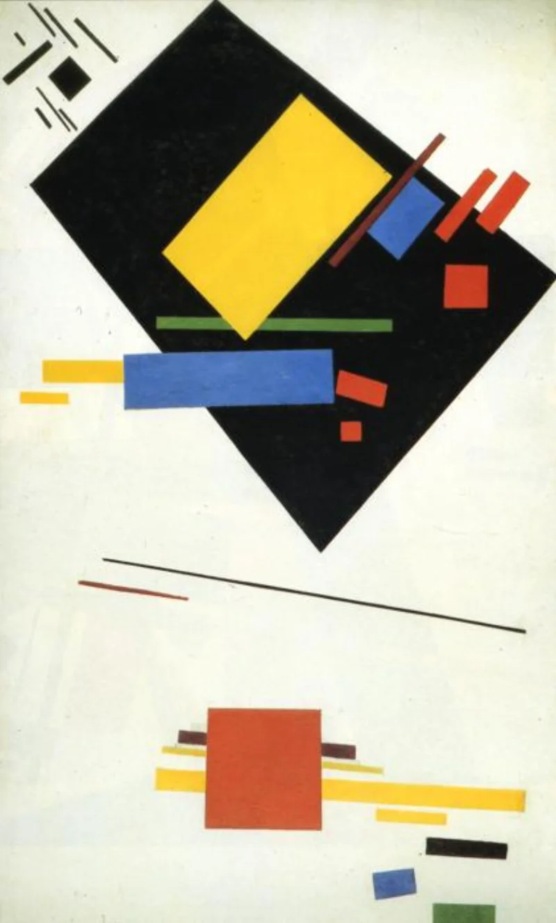 Suprematist Painting by Malevich